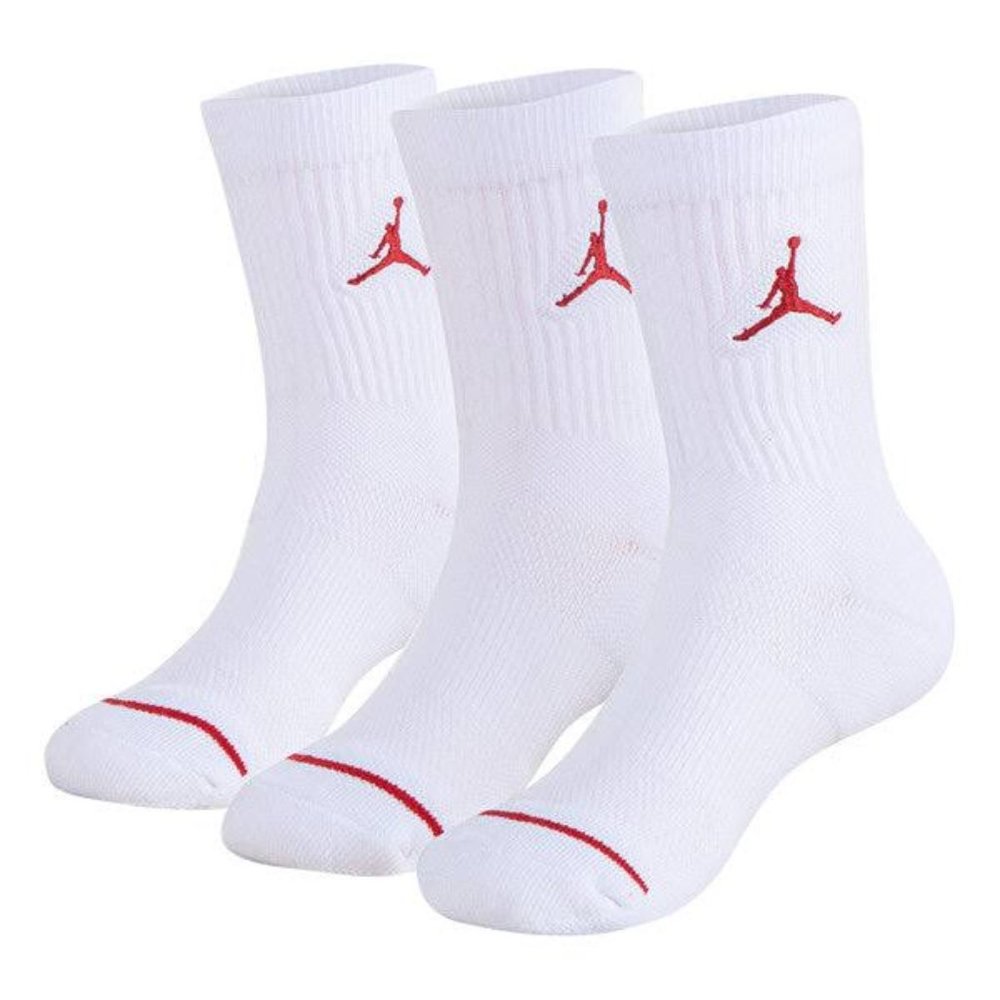 Jordan Flight Crew Socks (Three Pairs) - DRI-FIT